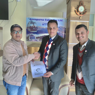Reliance Finance Limited partnered with Annapurna Cable Car in Pokhara, extending discount benefits to mobile banking users and debit card holders.